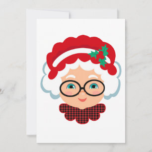 Mrs Santa Claus Christmas Cards