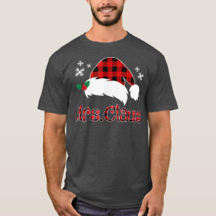 Mrs Santa Claus Funny Christmas Matching Couple Wi T-Shirt