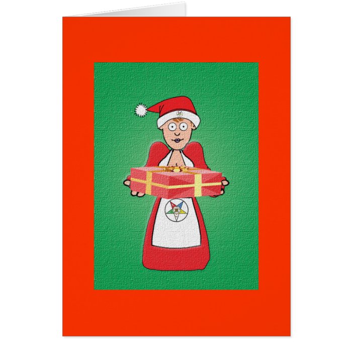 Mrs Santa OES Cards