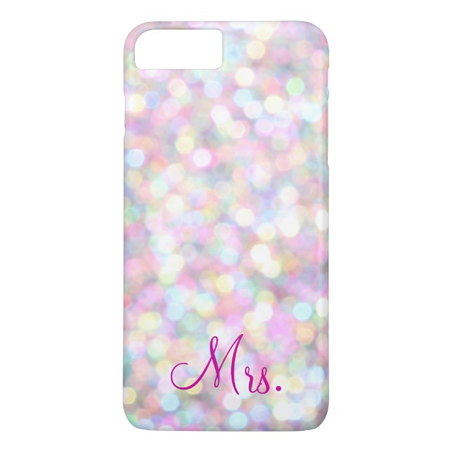 Mrs. Sparkly iPhone 7 Plus Case (Back)