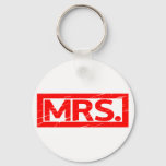 Mrs. Stamp Keychain