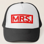 Mrs. Stamp Trucker Hat