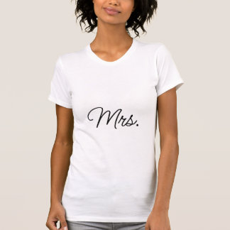 MRS. T-Shirt Cursive Design