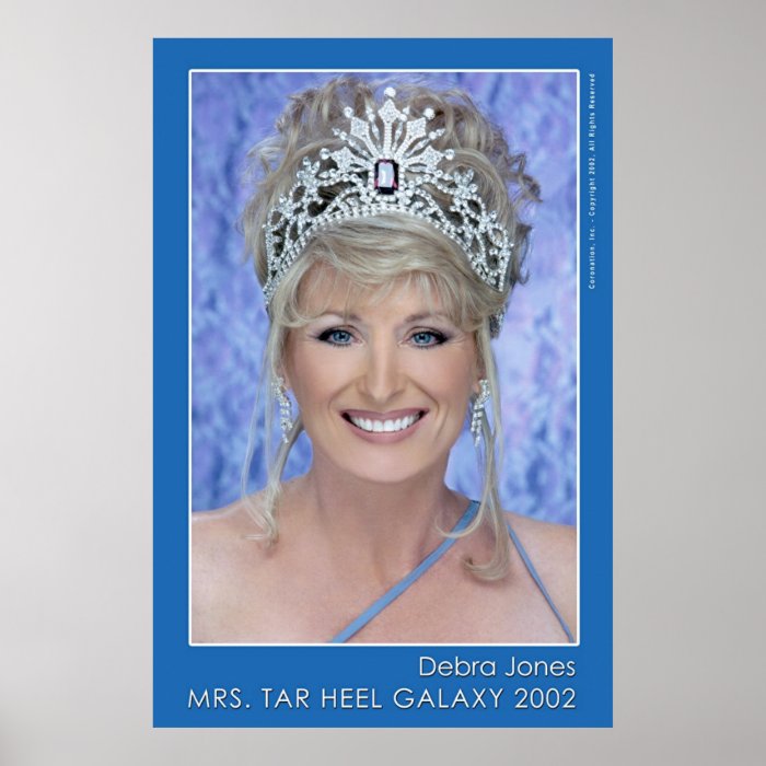 Mrs. Tar Heel Galaxy 2002   Debra Jones   2 Print