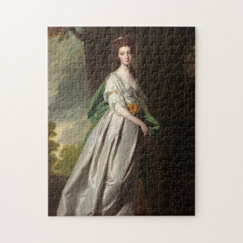 Mrs Thomas Scott Jackson 1773 by George Romney Jigsaw Puzzle