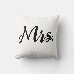 Mrs. Throw Pillow