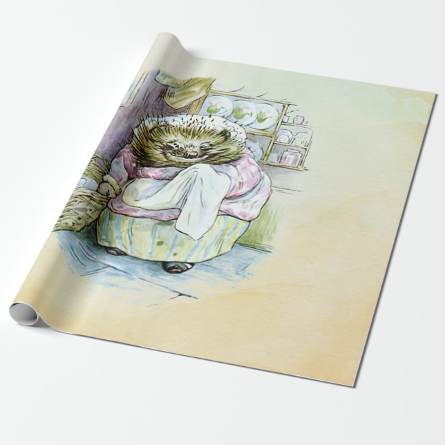  Mrs. Tiggy-Winkle 5  Wrapping Paper (Unrolled)