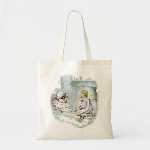 Mrs Tiggy_Winkle made Lucie a cup of tea Tote Bag