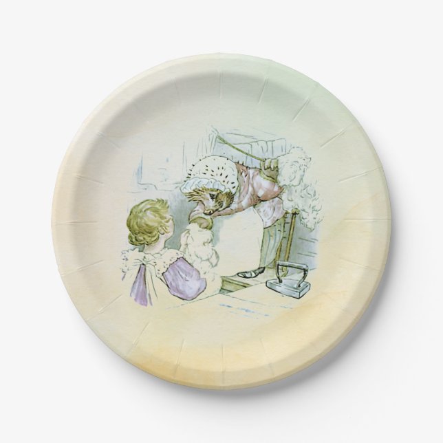  Mrs. Tiggy-Winkle Paper Plates (Front)