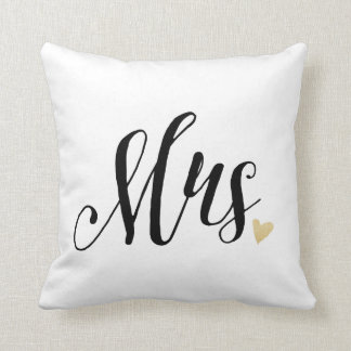 Mrs. Wedding,Anniversary Throw Pillow