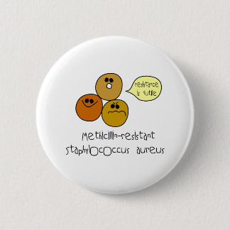 MRSA PINBACK BUTTON