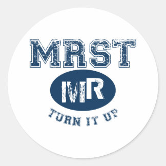 MRST Round Sticker