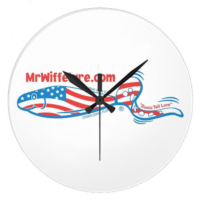 MrWiffelure Large Wall Clock