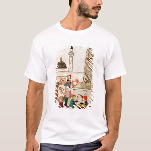 Ms 1671 A Bazaar in Istanbul c1580 T_Shirt