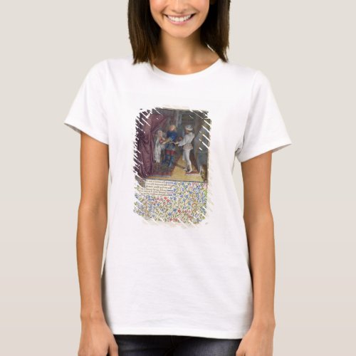 Ms 2597 King Rene dreams The God of Love steals T_Shirt