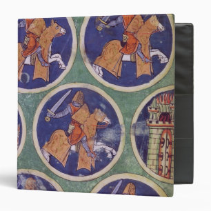 Ms 3516 fol.217v Five Knights Binder