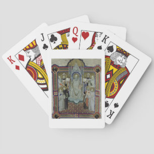 Ms 501 St. Benedict (vellum) Poker Cards