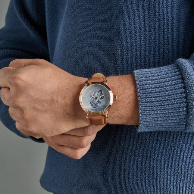 Ms Accessories CelestialPrism Men's RoseGold Vint. Watch (Wrist)