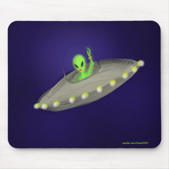 Ms. Alien mousepad (Front)