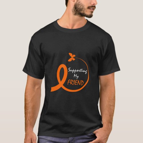 Ms Apparel Support Friend Multiple Sclerosis Aware T_Shirt