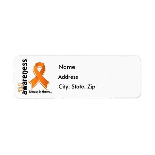 MS Awareness 5 Label