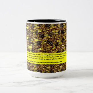 MS Awareness - A Million Beez Two-Tone Coffee Mug
