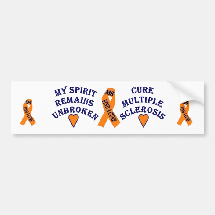 MS Awareness Bumper Sticker