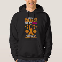 MS Awareness Mom Multiple Sclerosis Support Hoodie