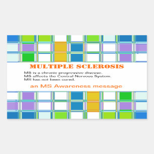 MS Awareness Stickers for Multiple Sclerosis