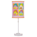 Ms. Birdy Pop Art Table Lamp at Zazzle
