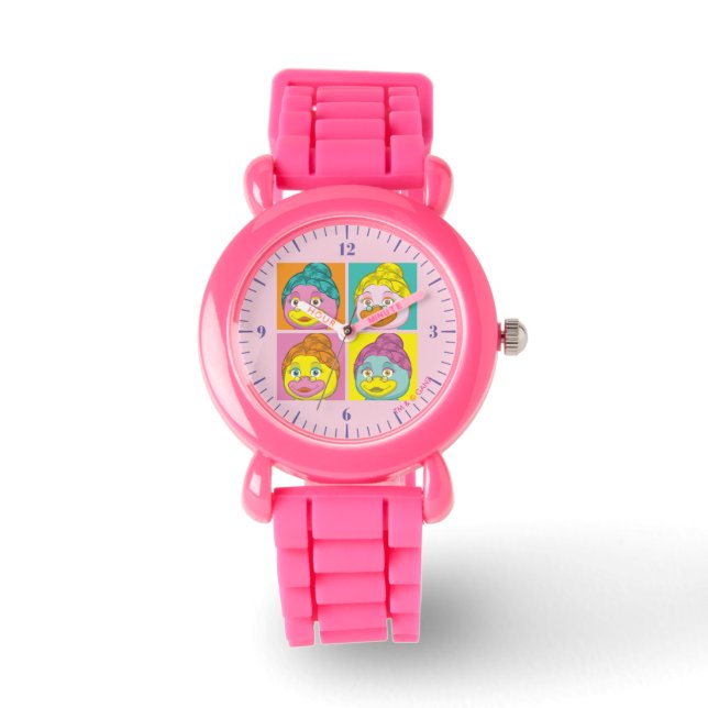 Ms. Birdy Pop Art Watch (Front)