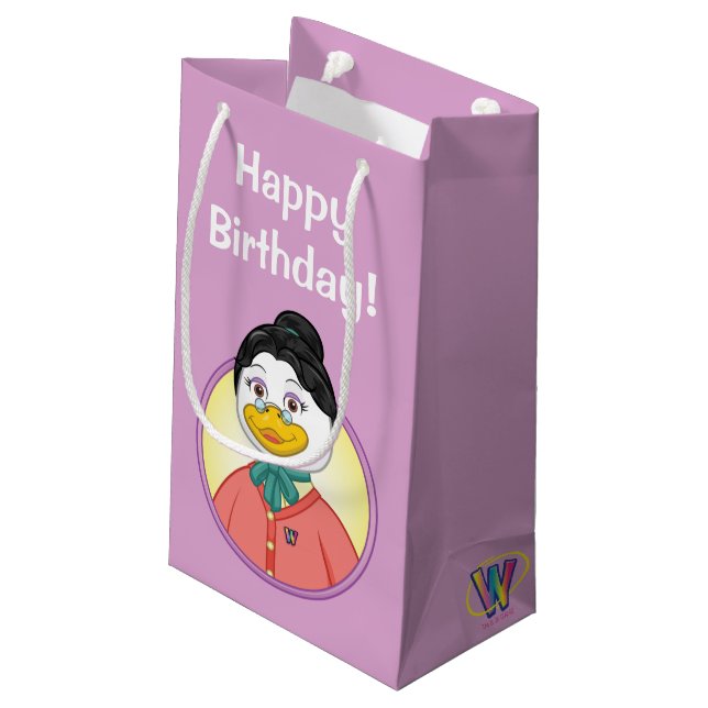 Ms. Birdy Small Gift Bag (Back Angled)