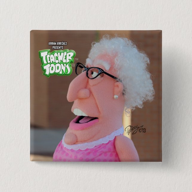 Ms. Carrie Oki Button #3 (Front)