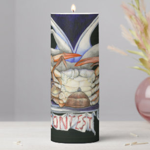 Ms. Crabtree, The New World Pillar Candle