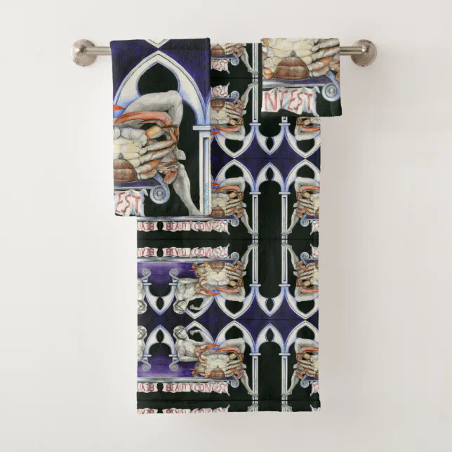 Ms Crabtree, The New World Winner Bath Towel Set Zazzle