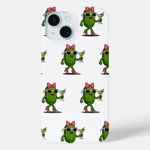 Ms. Cucumber Chic iPhone 15 Case