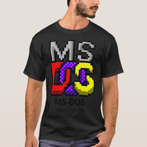 Ms Dos Logo Essential T_Shirt
