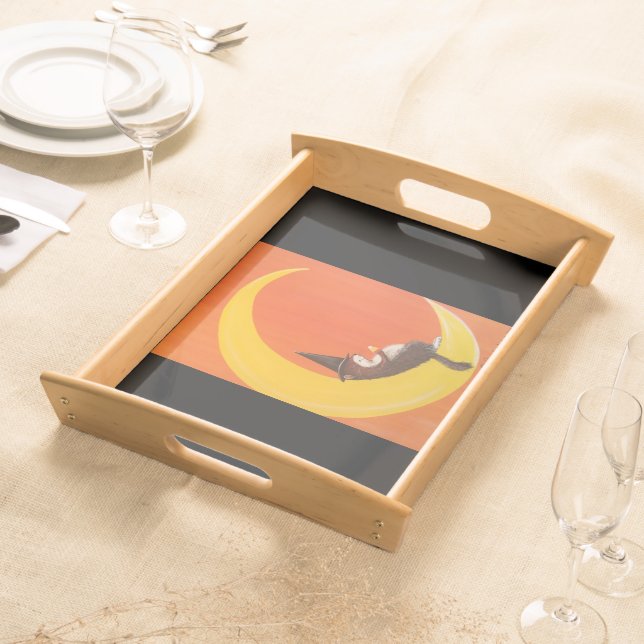 Ms. Elizabeth Halloween Tray (Front)