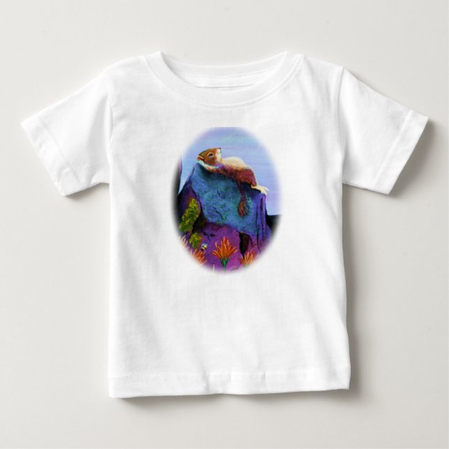 Ms. Elizabeth Toddler Dress Baby T-Shirt (Front)