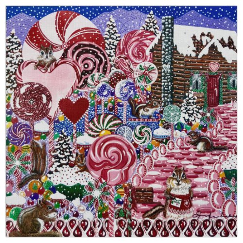 MsElizabeths Candy Land Fabric