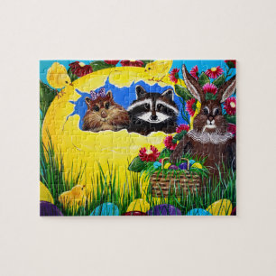 "Ms. Elizabeth's Easter World Jigsaw Puzzle