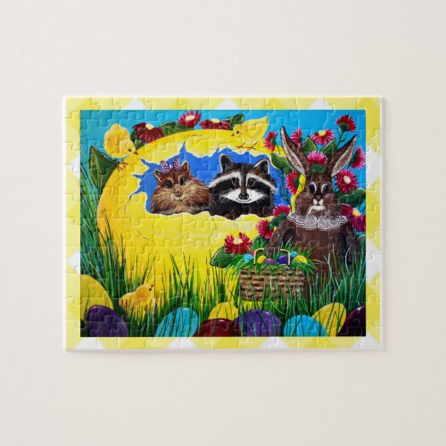 Ms Elizabeths Easter World Jigsaw Puzzle