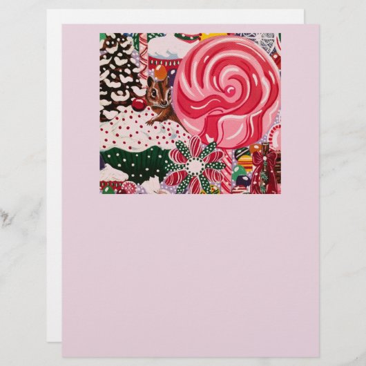 "Ms Elizabeth's Peppermint World" (Front/Back)