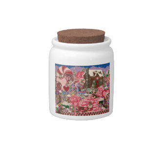 "Ms. Elizabeth's Peppermint World" Candy Jar
