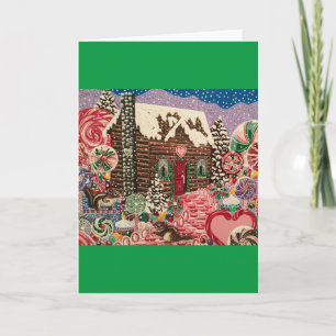 Ms. Elizabeth's Peppermint World Holiday Card
