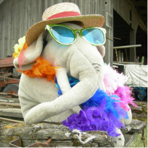 Ms Ella Phant Cutout