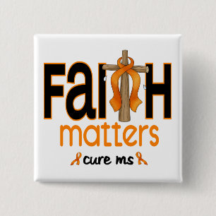 MS Faith Matters Cross 1 Button