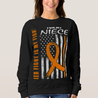 MS Family Fight Niece Multiple Sclerosis American  Sweatshirt