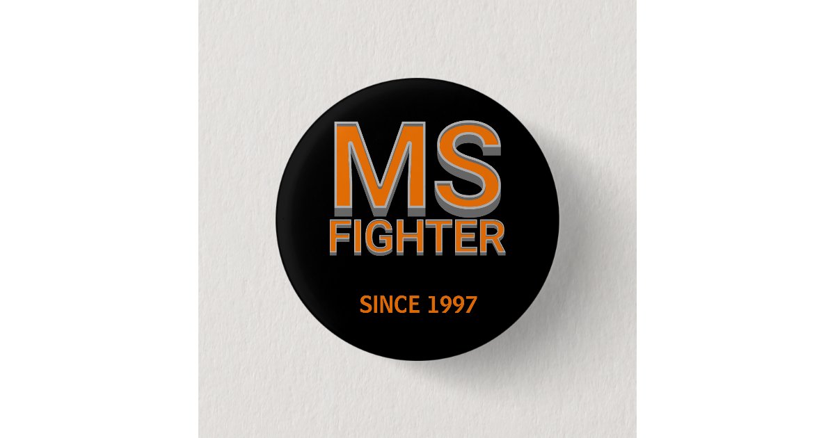 MS Fighter Button | Zazzle