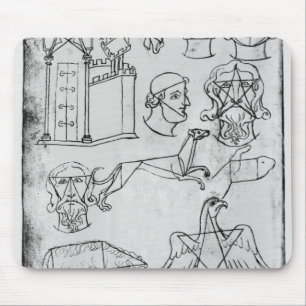 Ms Fr 19093 fol.18v Various drawings Mouse Pad